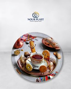 صنيه شاي  مدوره
